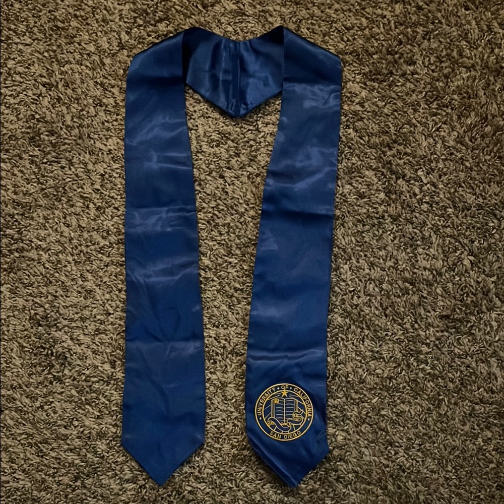 University of California San Diego UCSD Graduation Stole